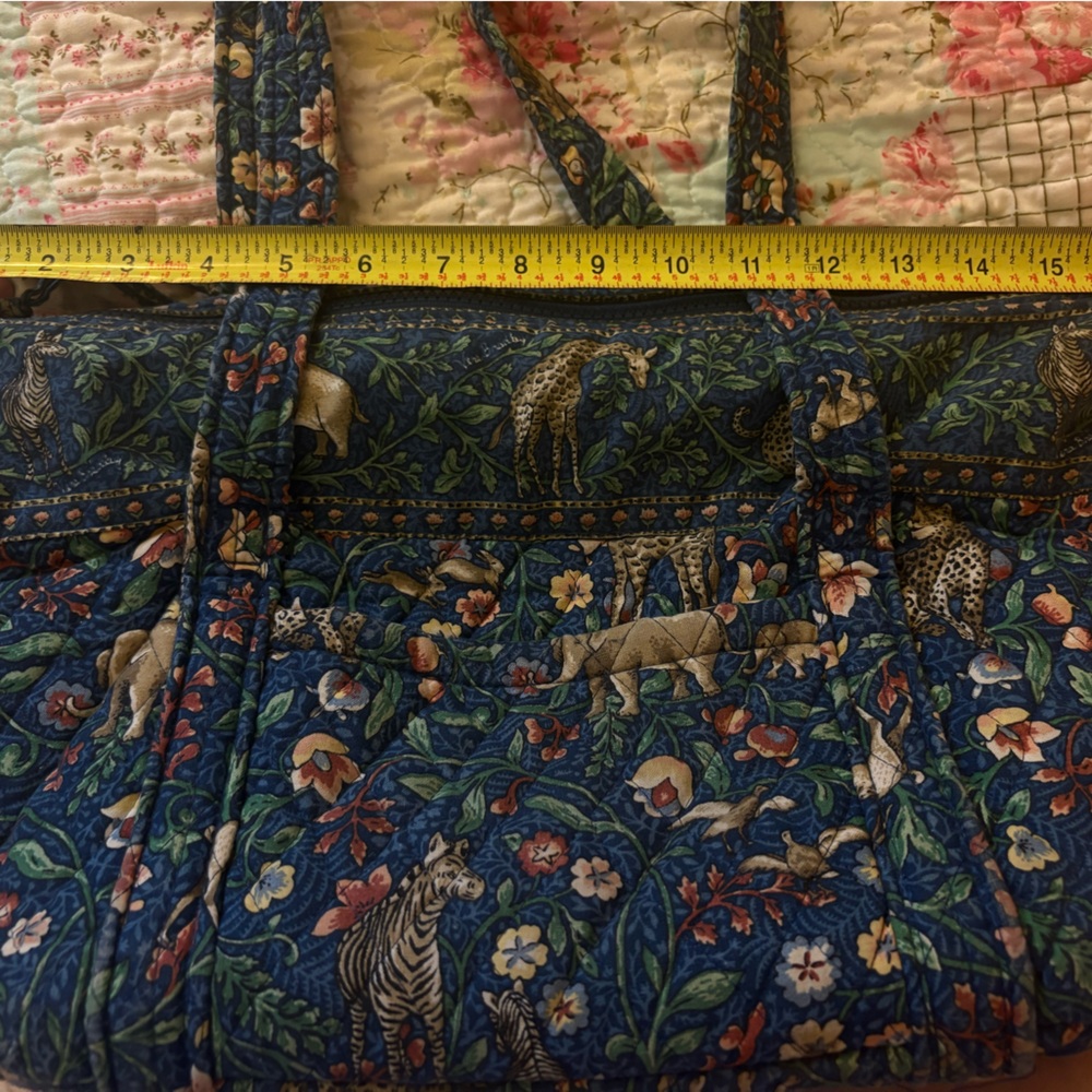VINTAGE Vera Bradley Bag Retired Animal Kingdom Print - Picture 6 of 8